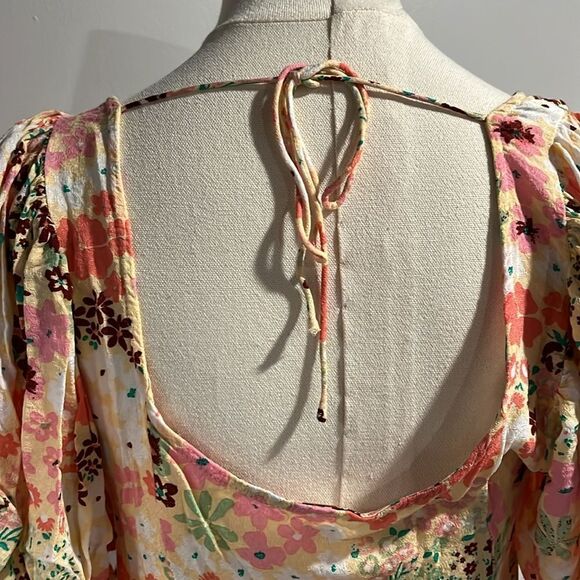 Free People floral mini dress - small ($128) - Picture 7 of 10